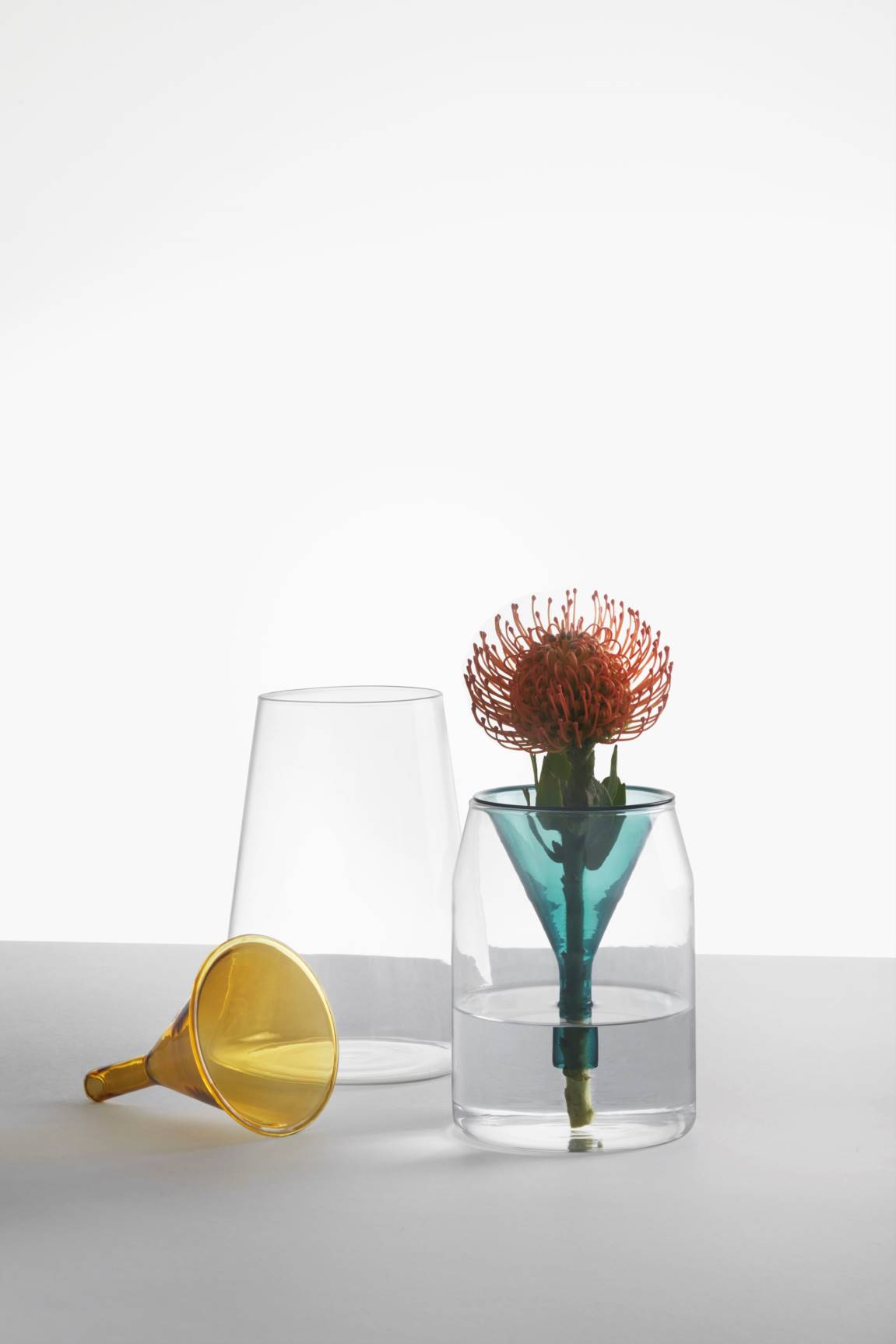 Vase à fleur simple KADO Fumé - Ichendorf