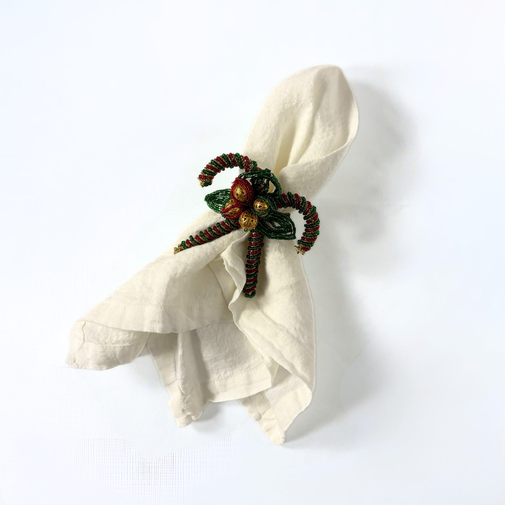 Anneaux de serviette - Cannes de bonbons