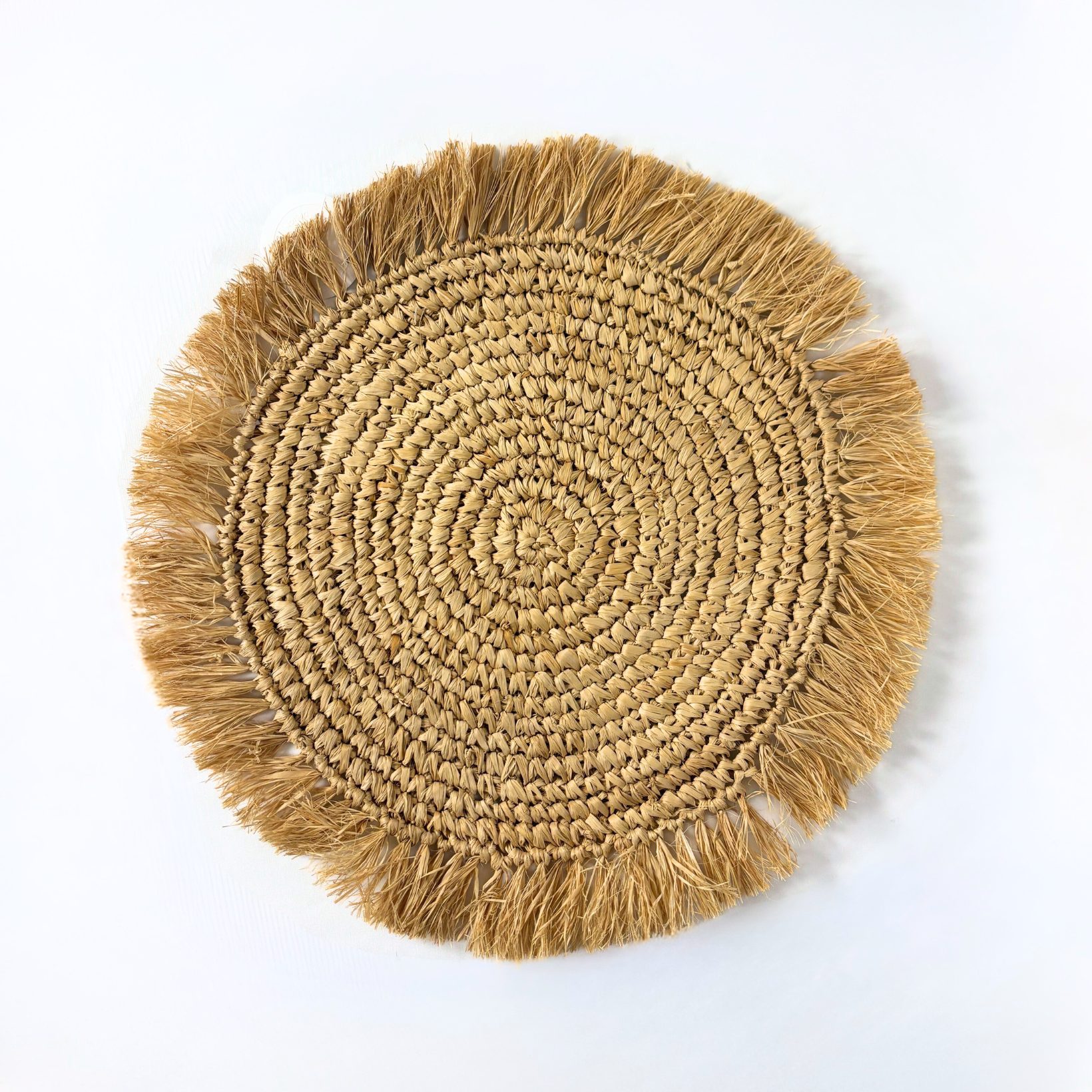 Napperons - Rafia naturel