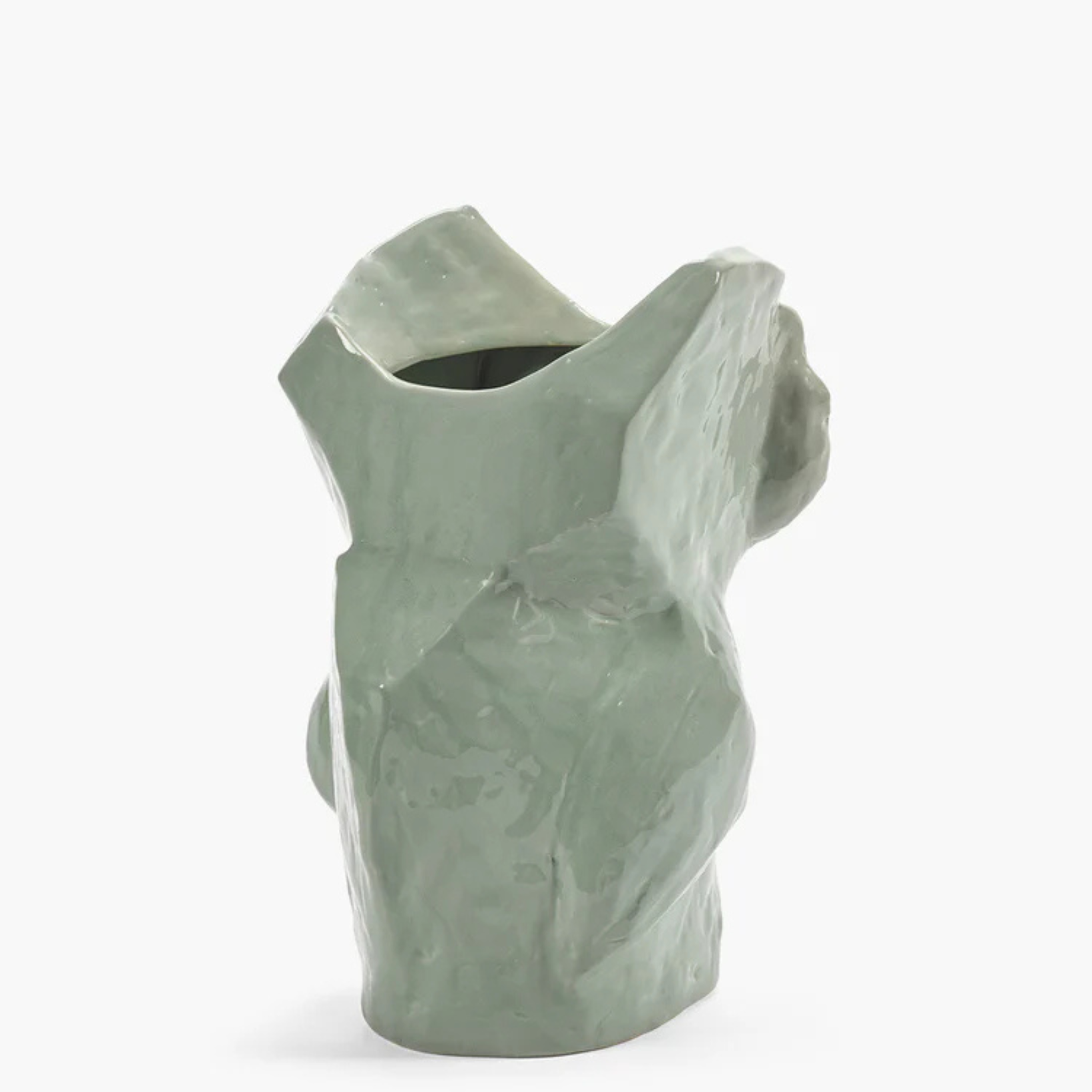 Hibou vase bleu clair After Midnight