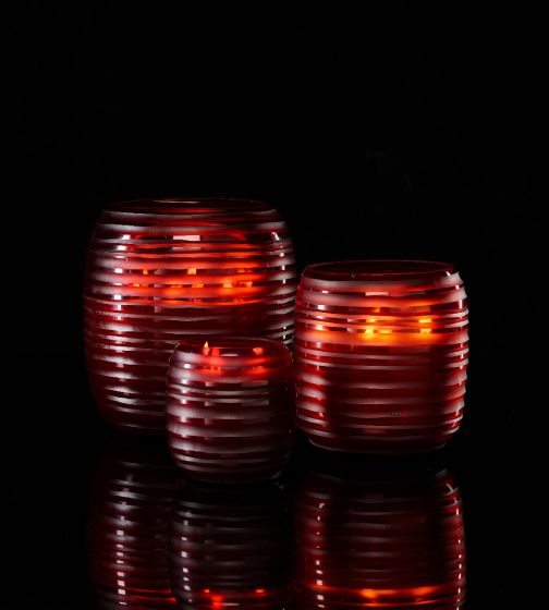 Chandelle Sphere red Manyara - ONNO