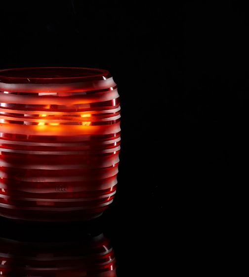 Chandelle Sphere red Manyara - ONNO