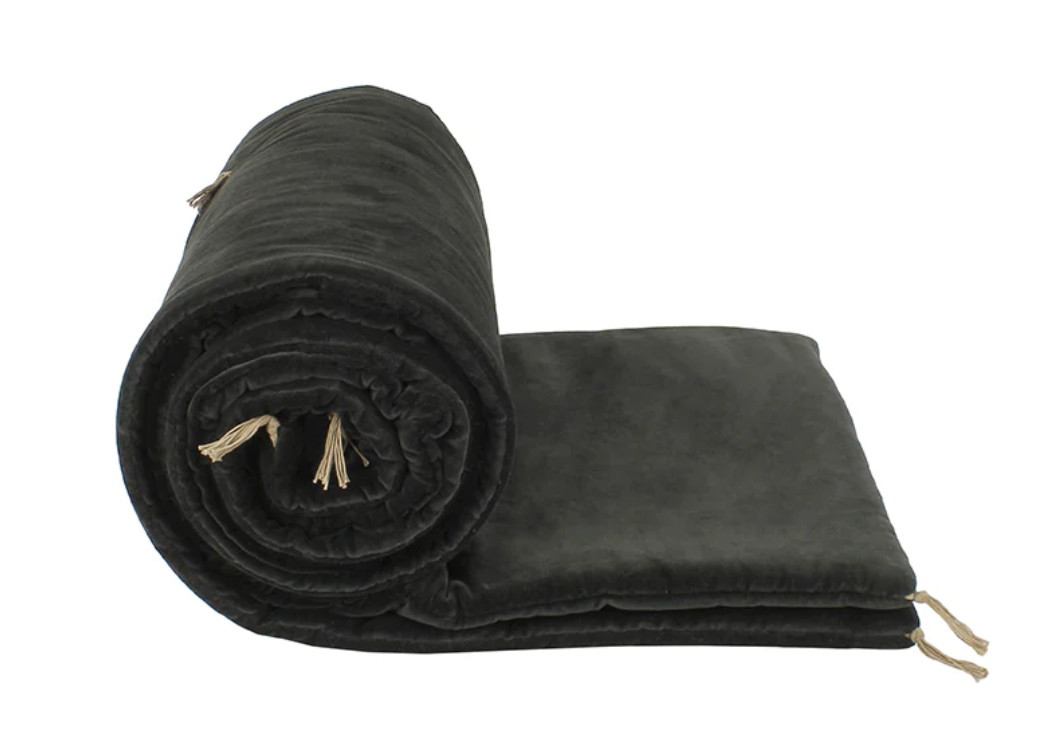 Couvre sofa Velour lavé - Caravane