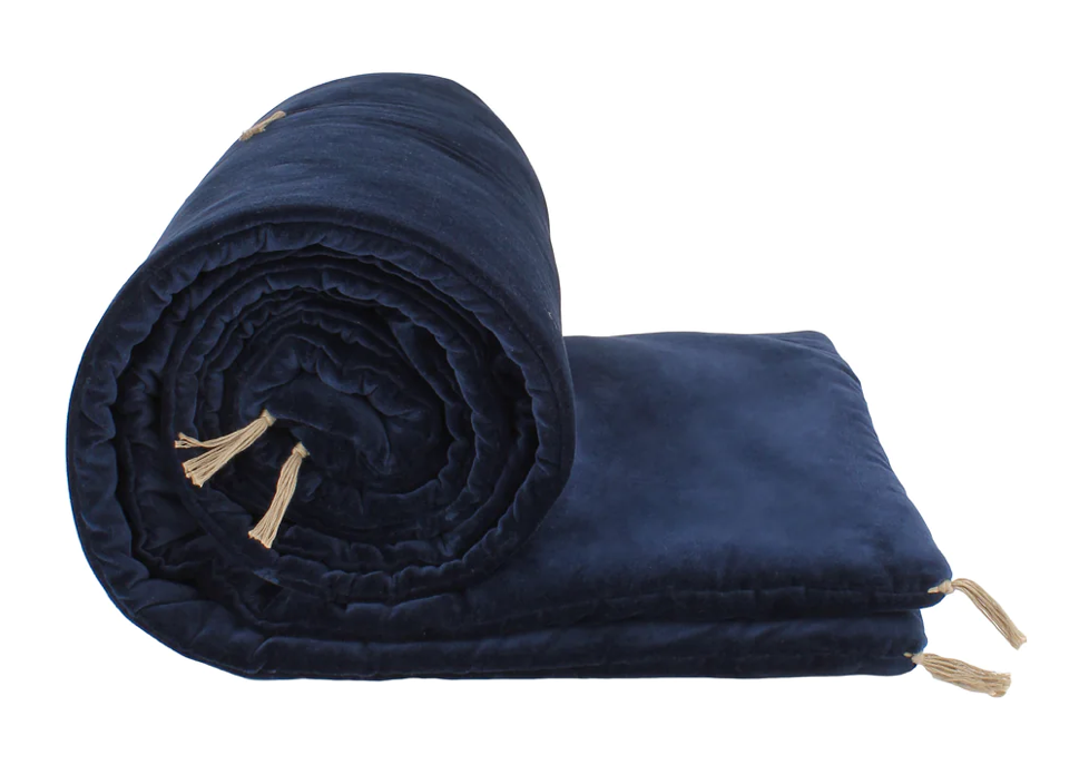 Couvre sofa Velour lavé - Caravane