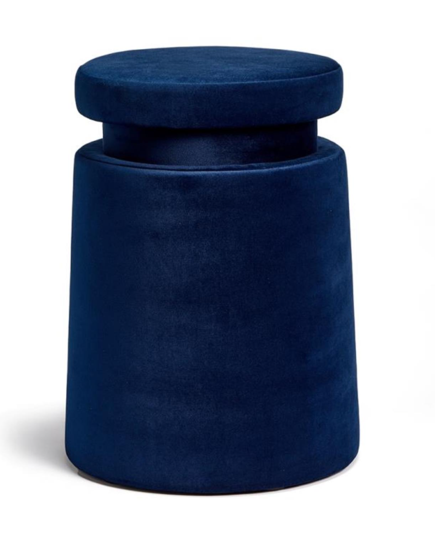 Pouf Henry Dean - Tsjomoloenga velour