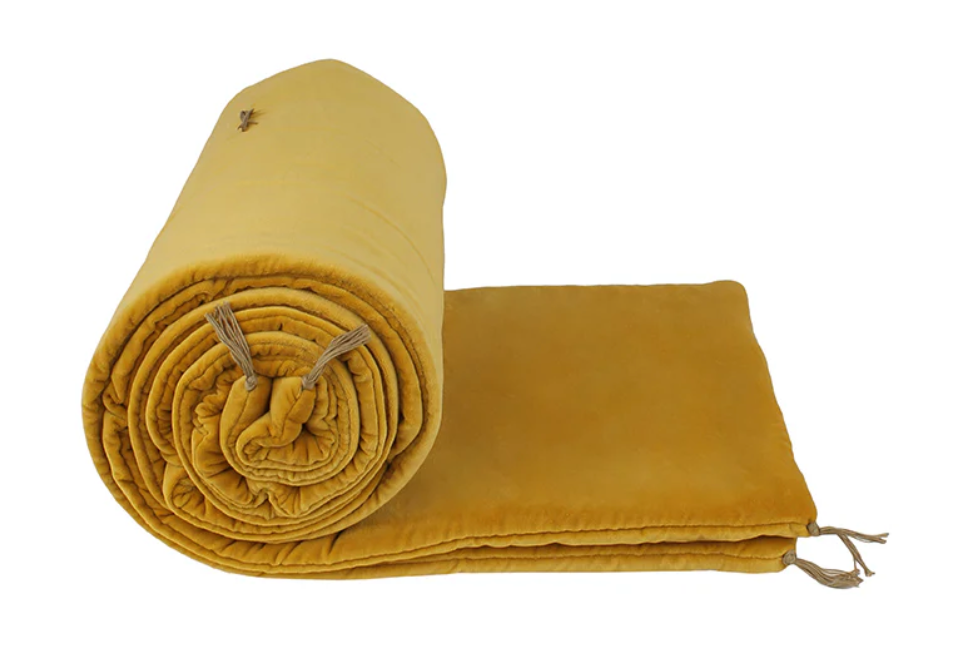 Couvre sofa Velour lavé - Caravane