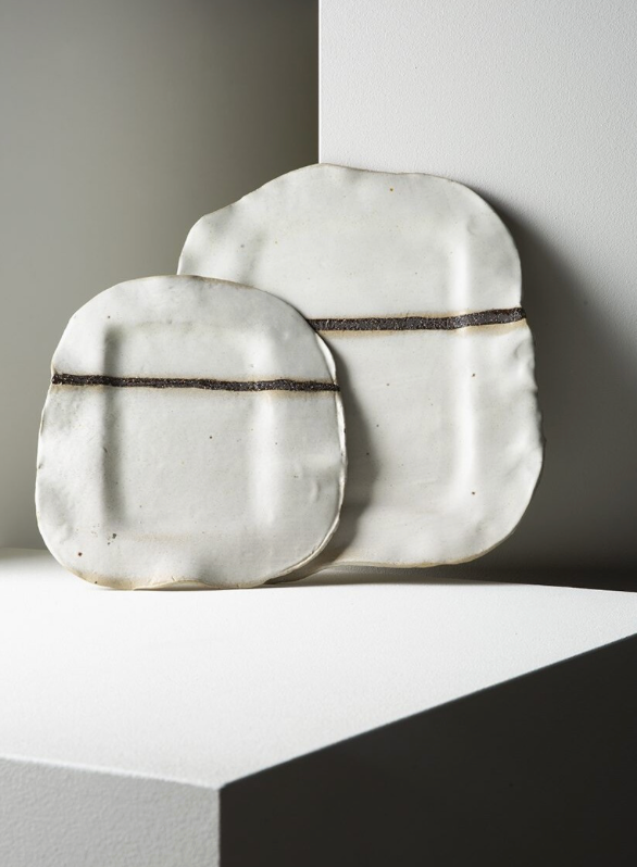 Dinner Plate Into The Field Cream - Unikt Antwerp