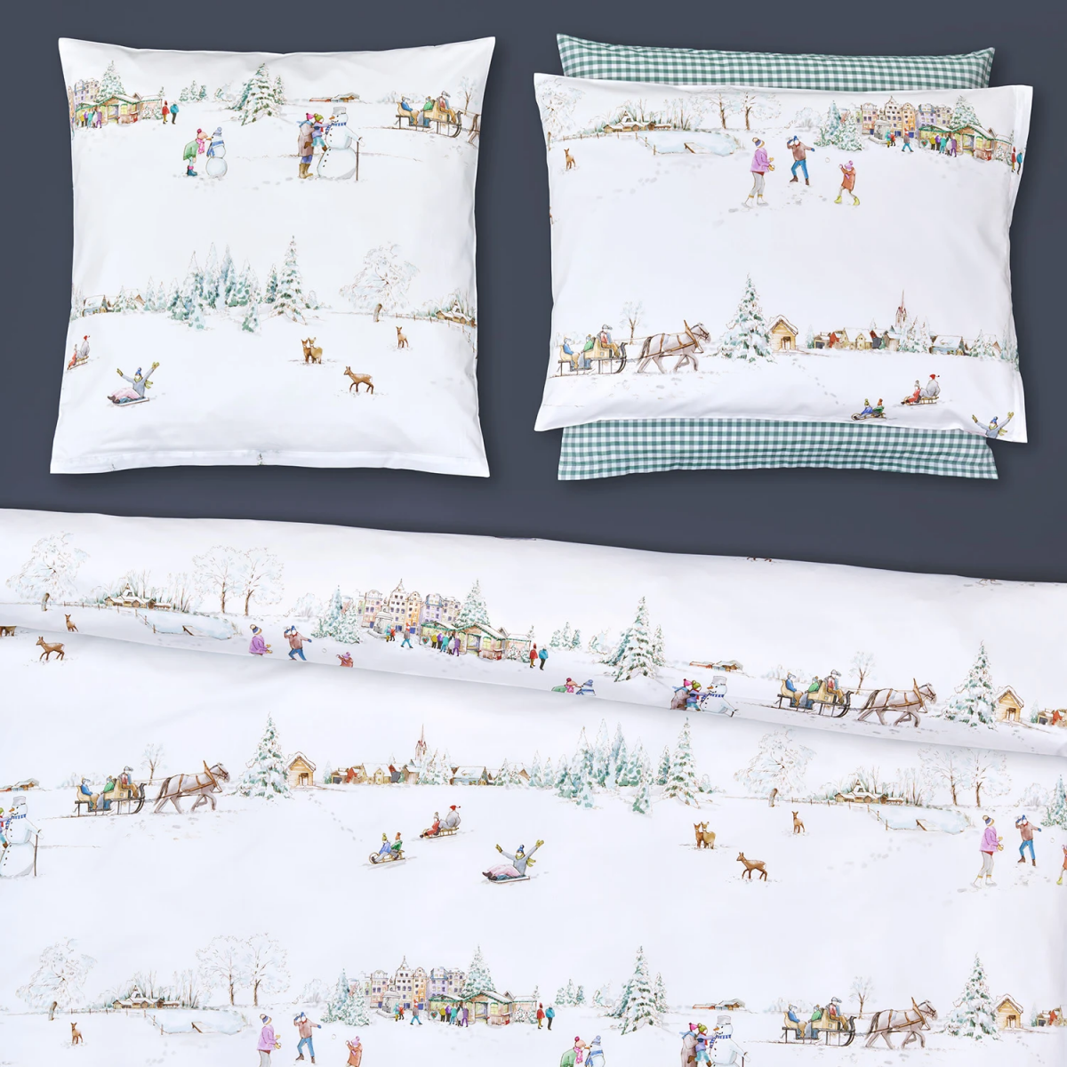 Ensemble de literie Winterwonderland King - Christian Fischbacher