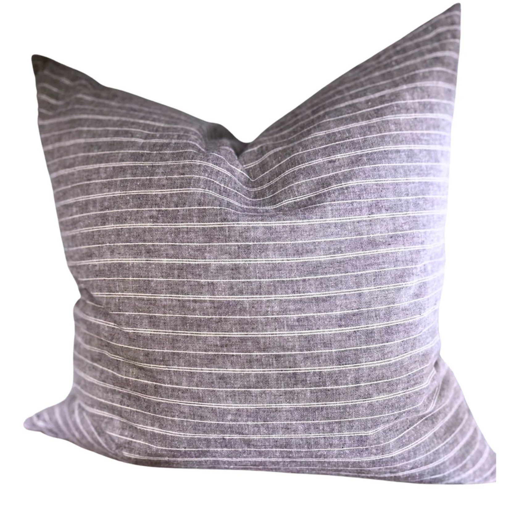 Coussin Plum - Rayé Verso