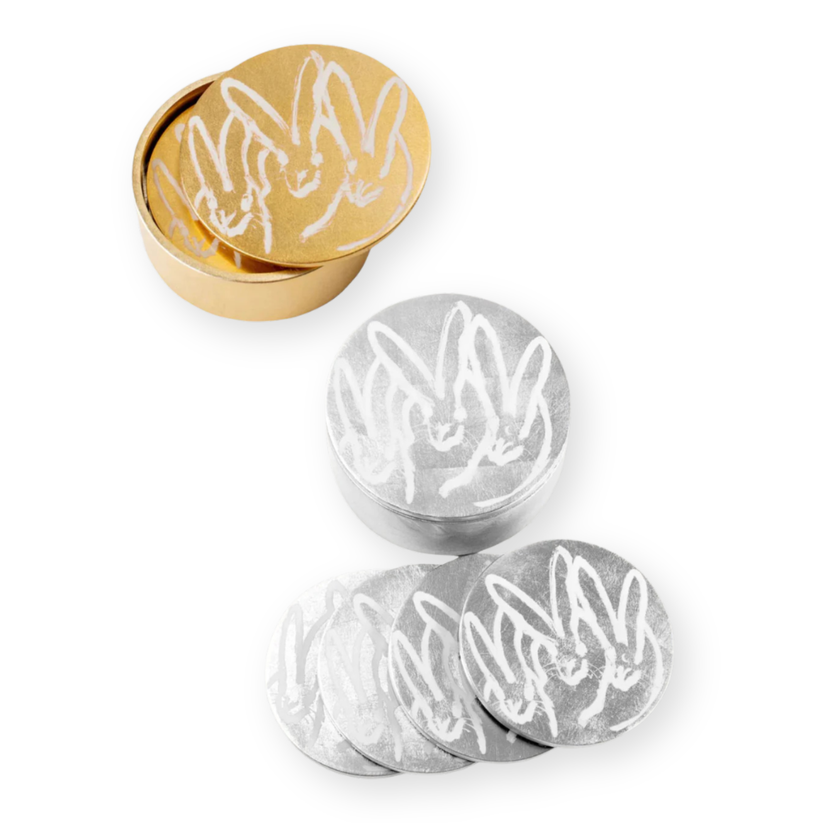 Ensemble de sous-verres - Hunt Slonem