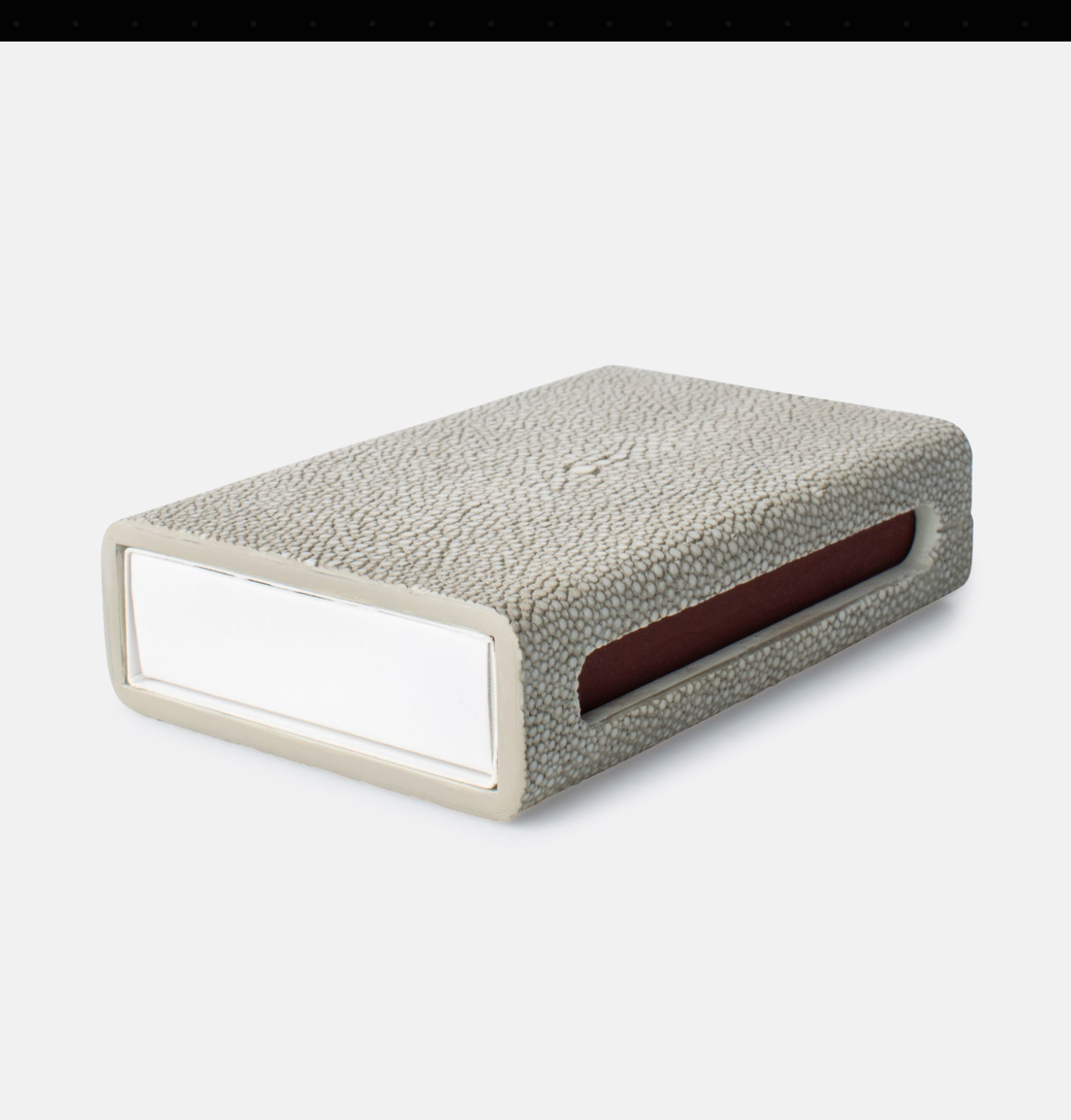 Boite d'allumette Thucassi - Blanc