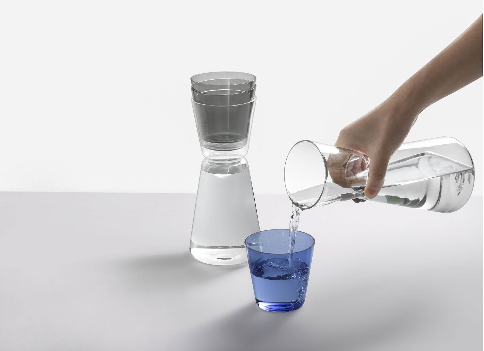 Ensemble de verres et carafe HIGH RISE - Ichendorf