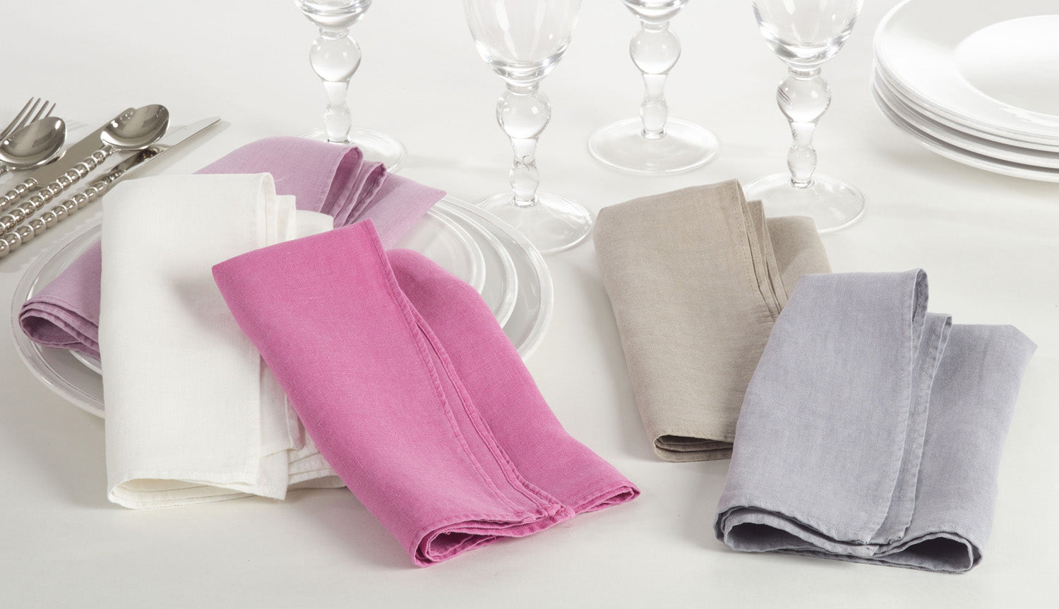 Serviette de table Ivoire