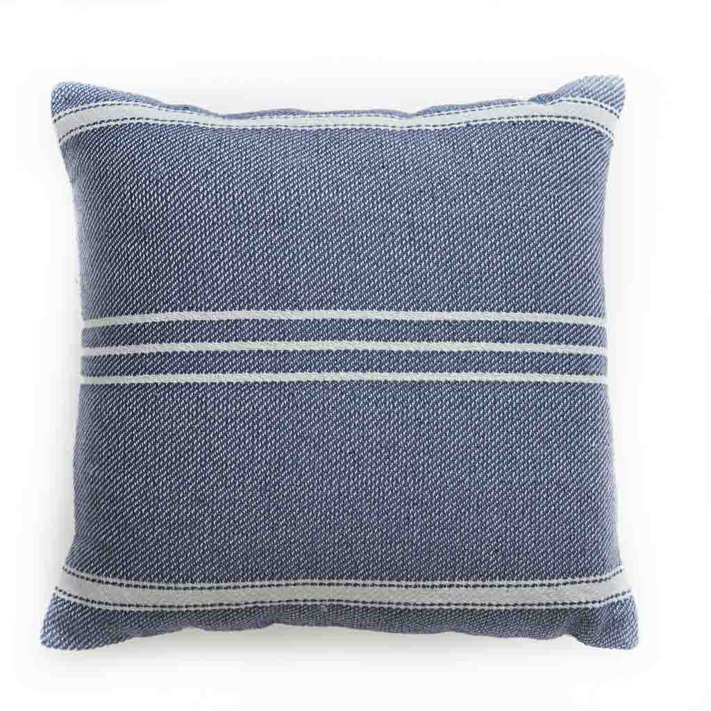 Coussin Weaver Green - Oxford stripe