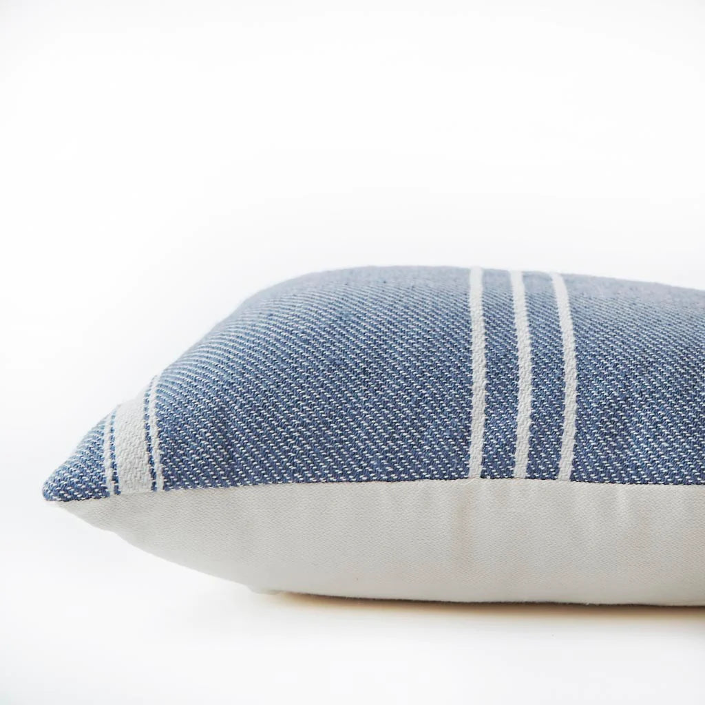 Coussin Weaver Green - Oxford stripe