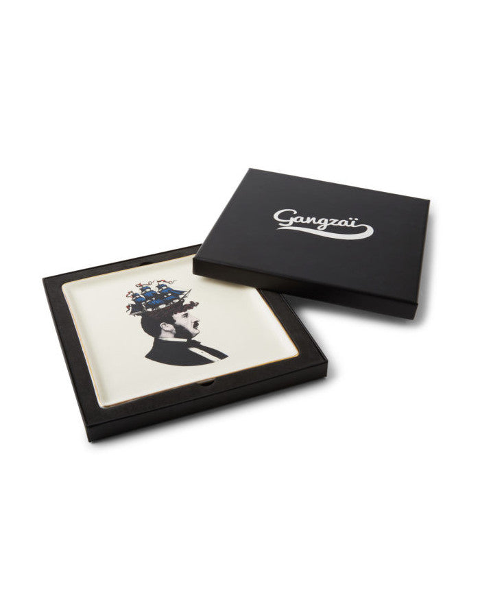 Vide-poche en porcelaine - Gangzaï