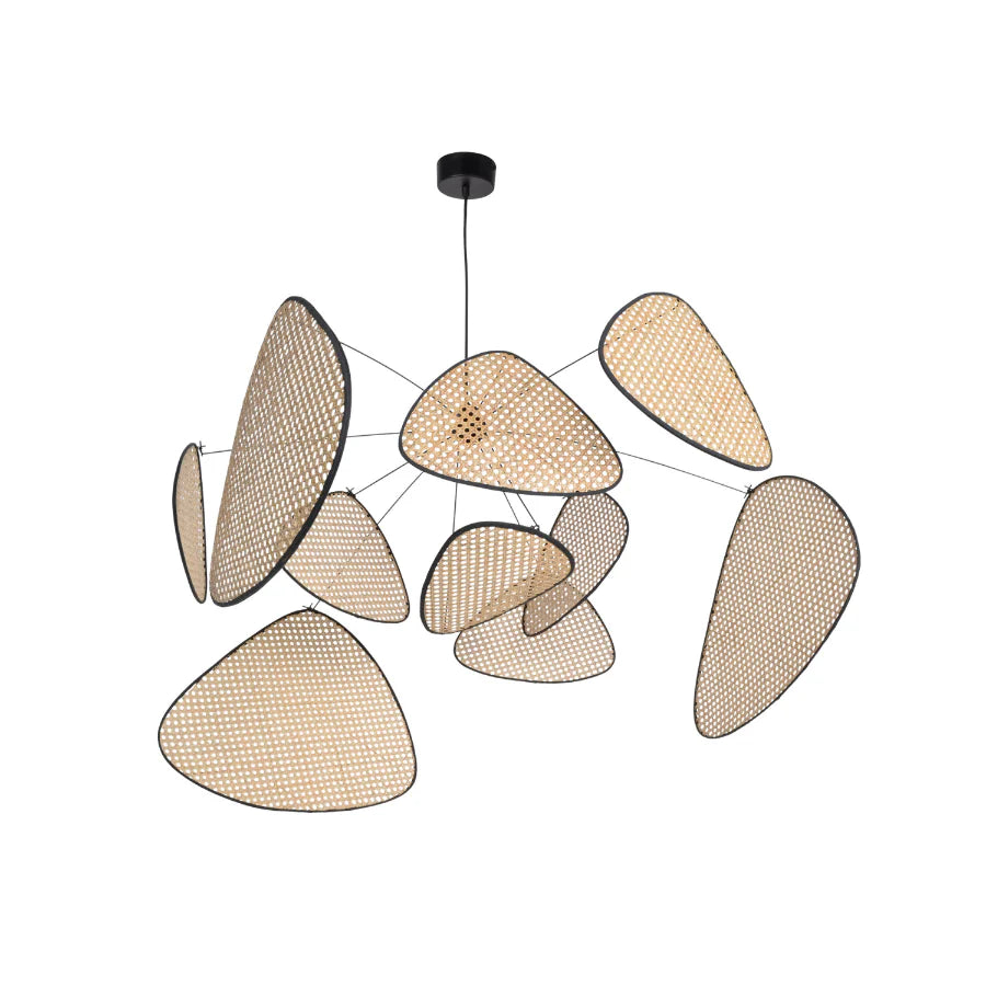 Ensemble de suspension - Écran XL Cannage Noir et Naturel