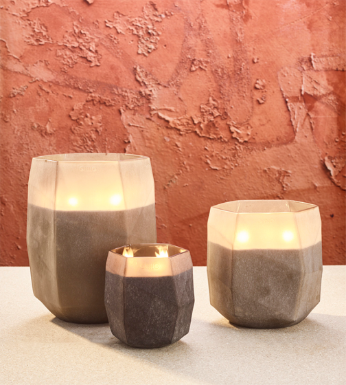 Chandelle ONNO - Terre light smoked