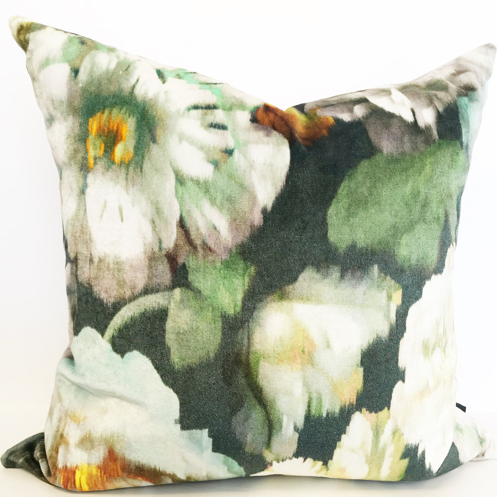 Coussin Black Edition Herbaria - Obsidian