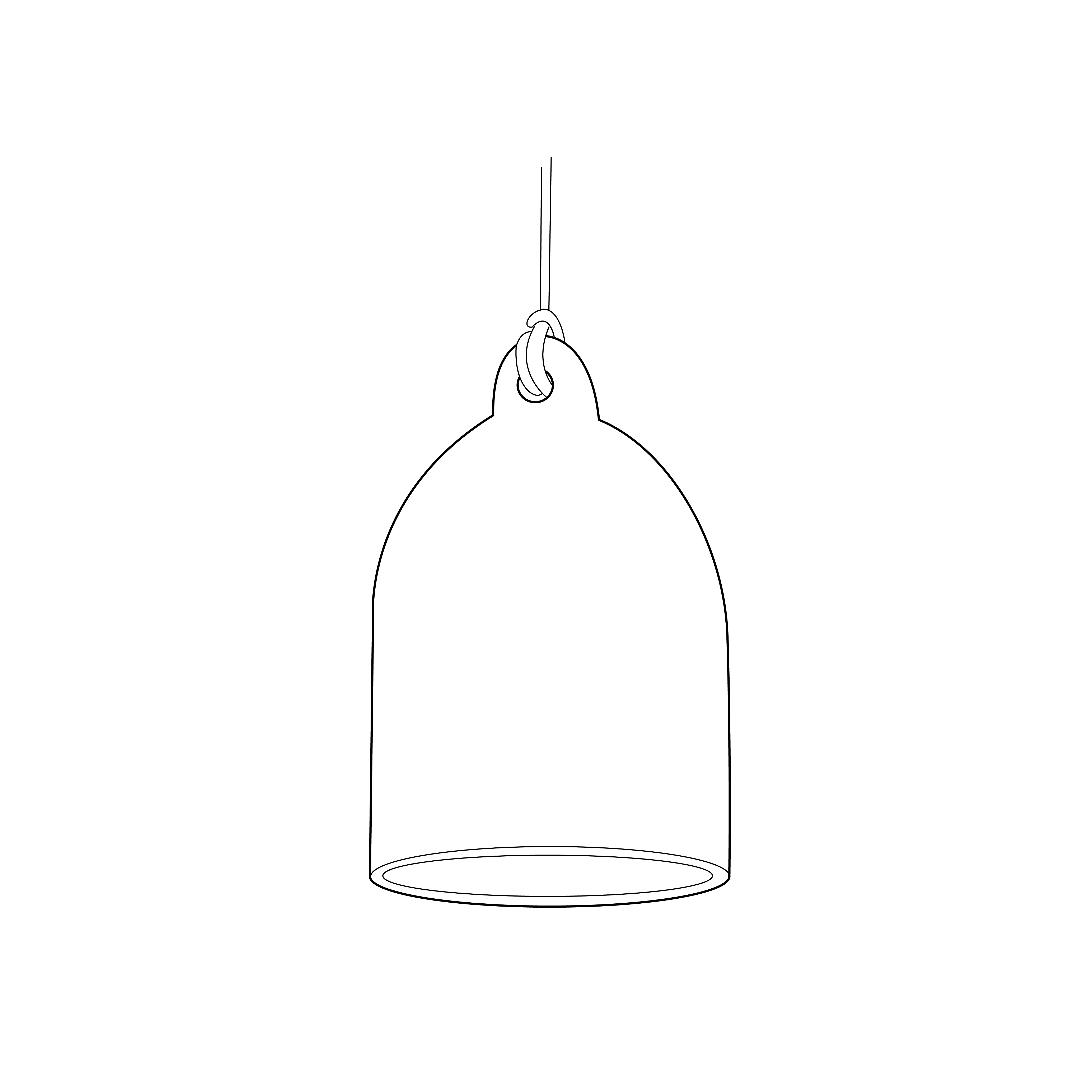 Suspension POLSPOTTEN - Bufferlamp