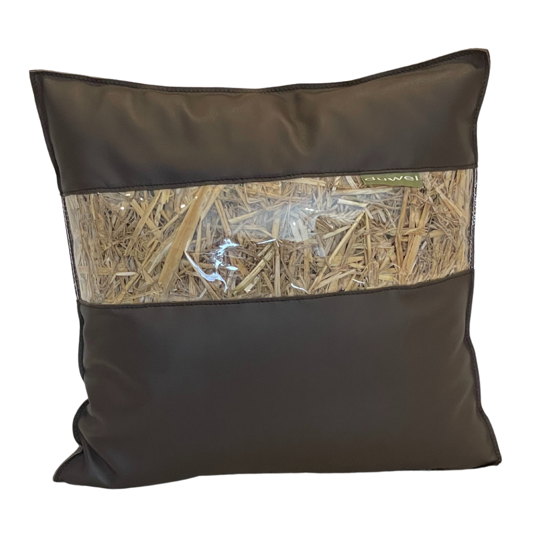 Coussin cuir Duwel
