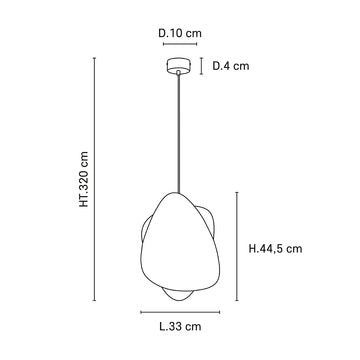 Suspension Screen XS Cannage - Market Set