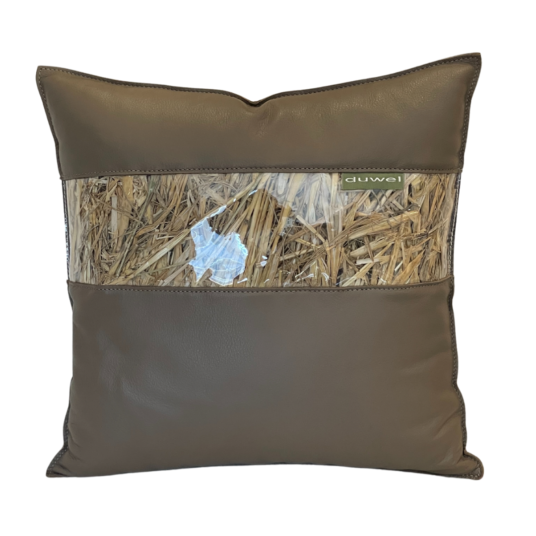 Coussin cuir Duwel