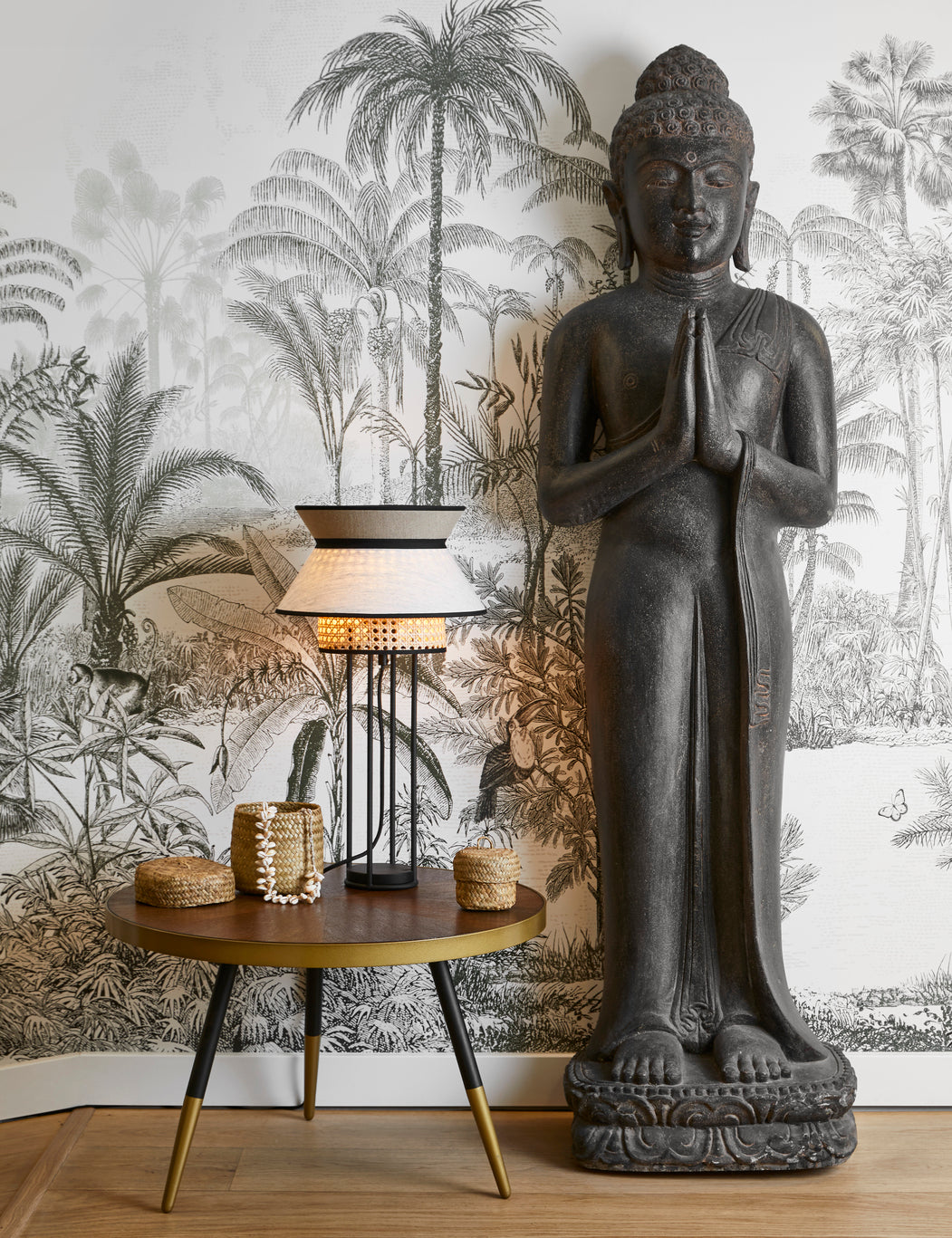 Lampe de chevet Singapour nude - Market Set