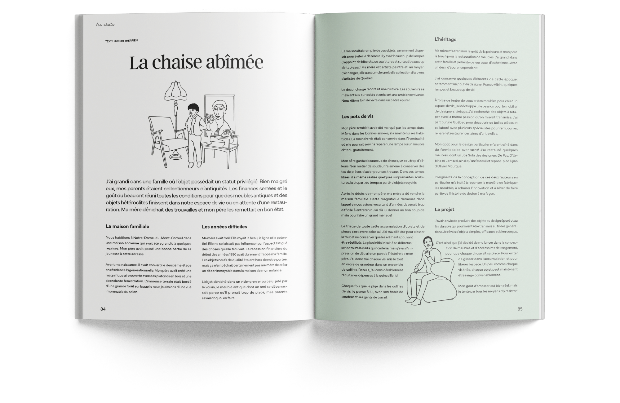 Magazine Canapé