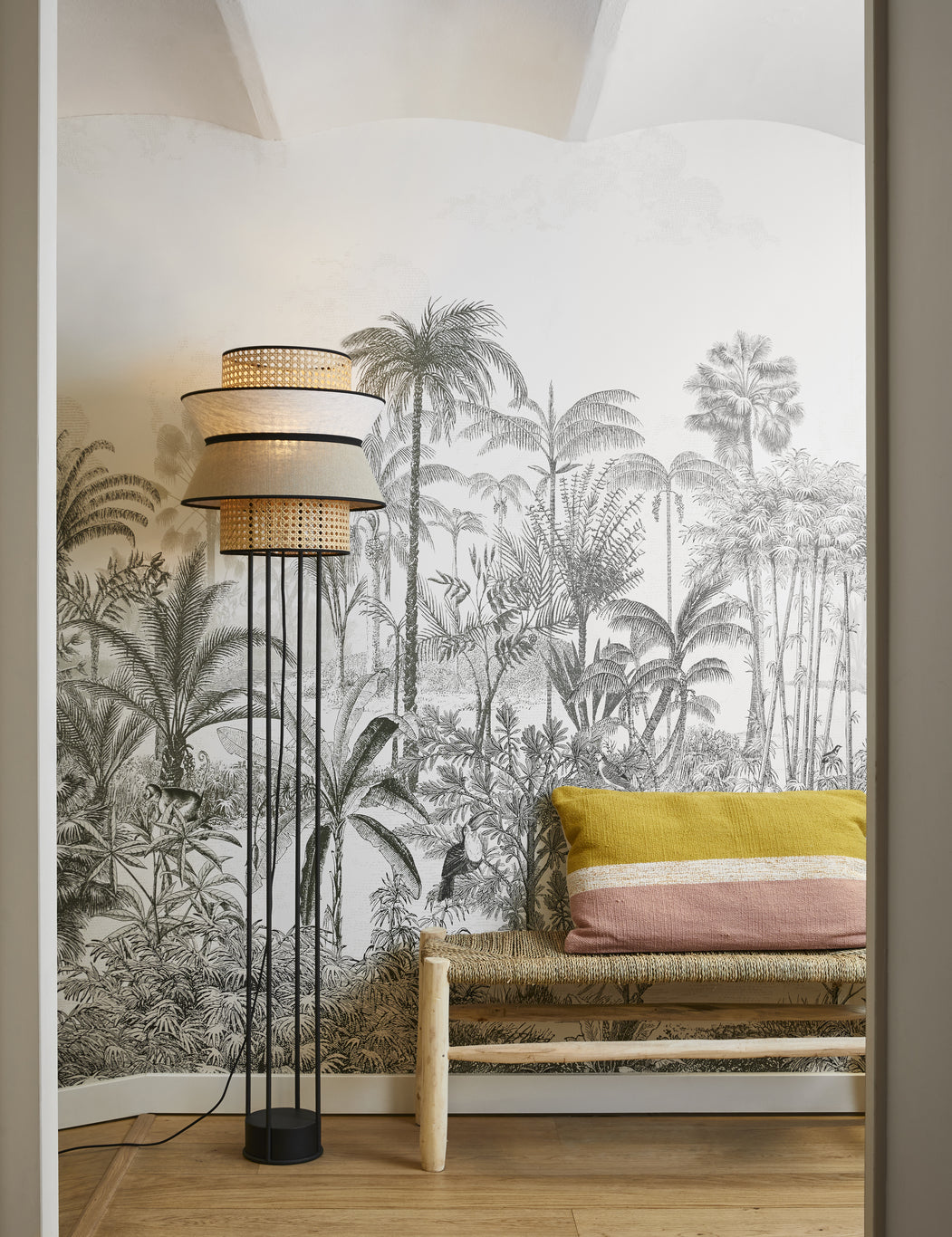 Lampe sur pied Singapour nude - Market Set