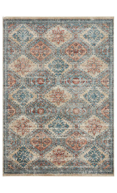 Carpette Loloi - Multi et Bleu