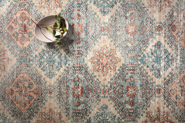 Carpette Loloi - Multi et Bleu