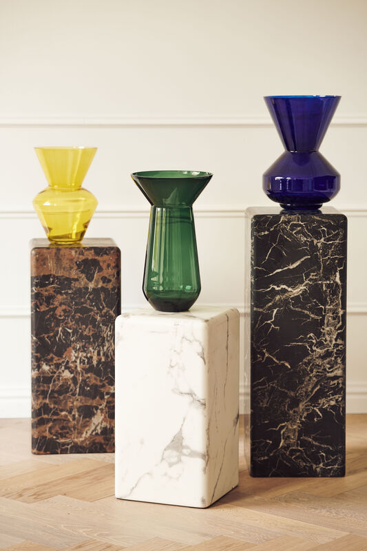 Vase à col long POLSPOTTEN - Vert