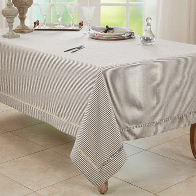 Nappe - Rayure noire et blanche