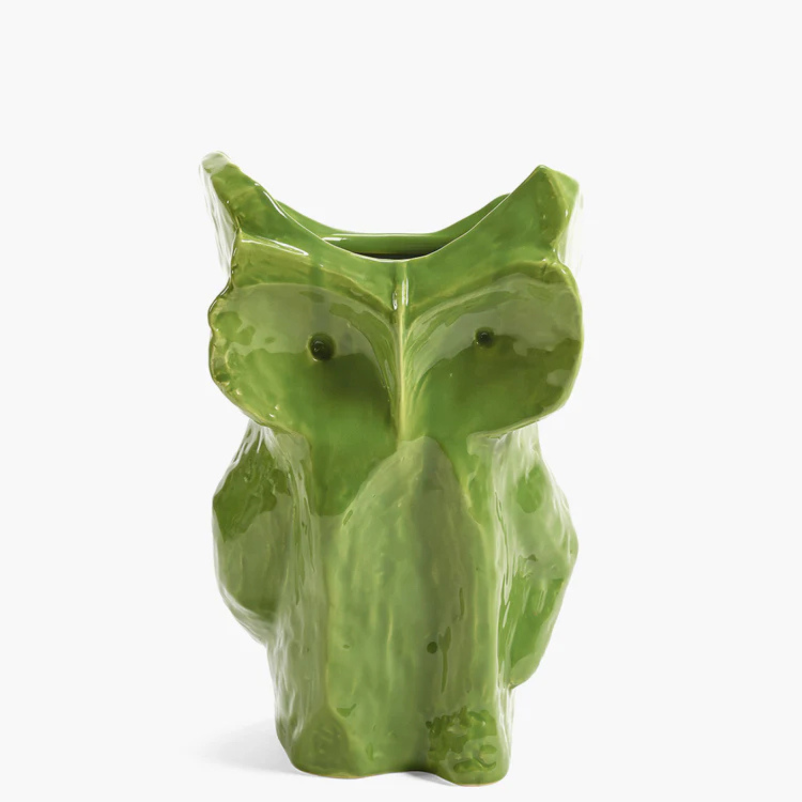 Hibou vase vert After Midnight