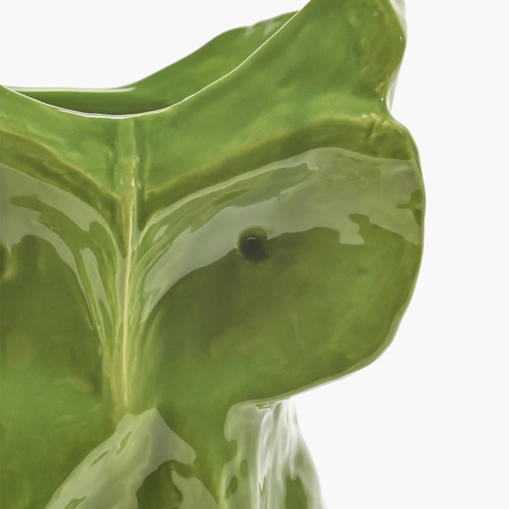 Hibou vase vert After Midnight