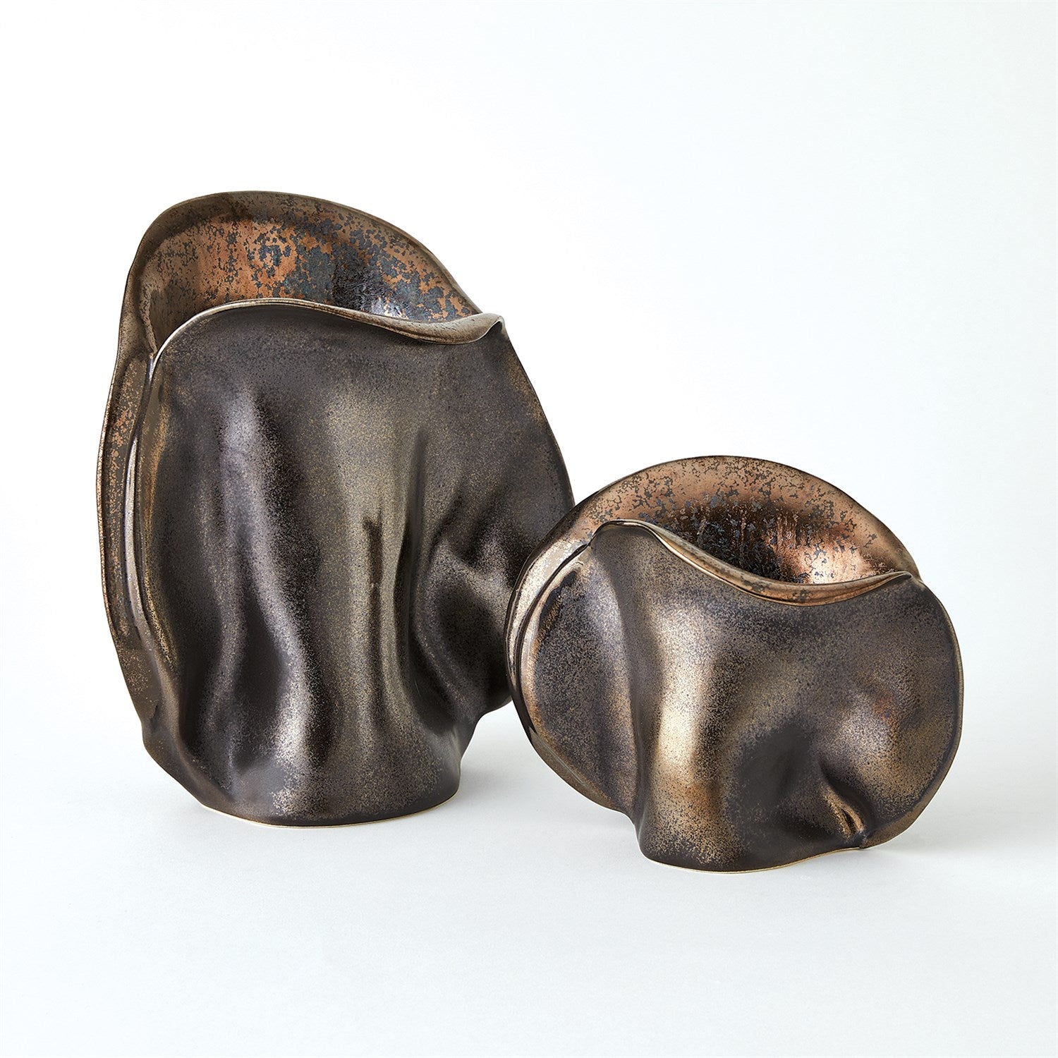 Vase Bocca bronze