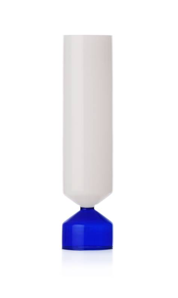 Vase coloré Ichendorf - Bouquet bleu/blanc