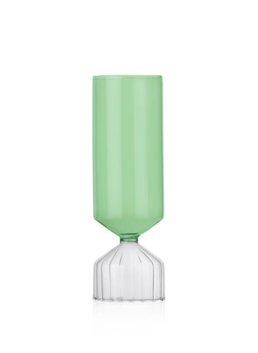 Vase coloré Ichendorf - Bouquet clair/vert