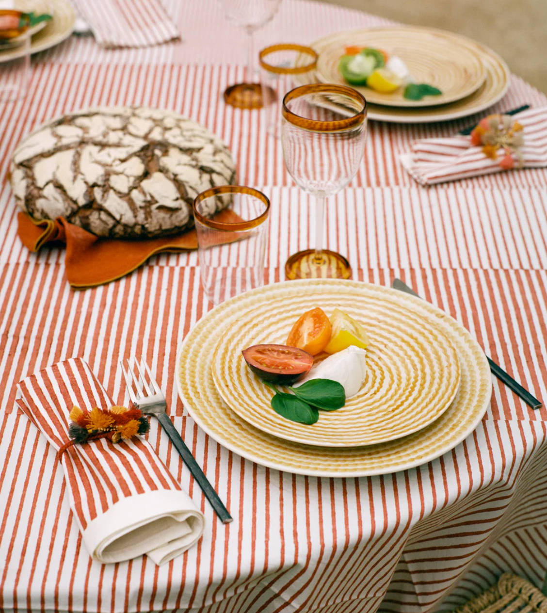 Assiette Caravane - Alga mordore
