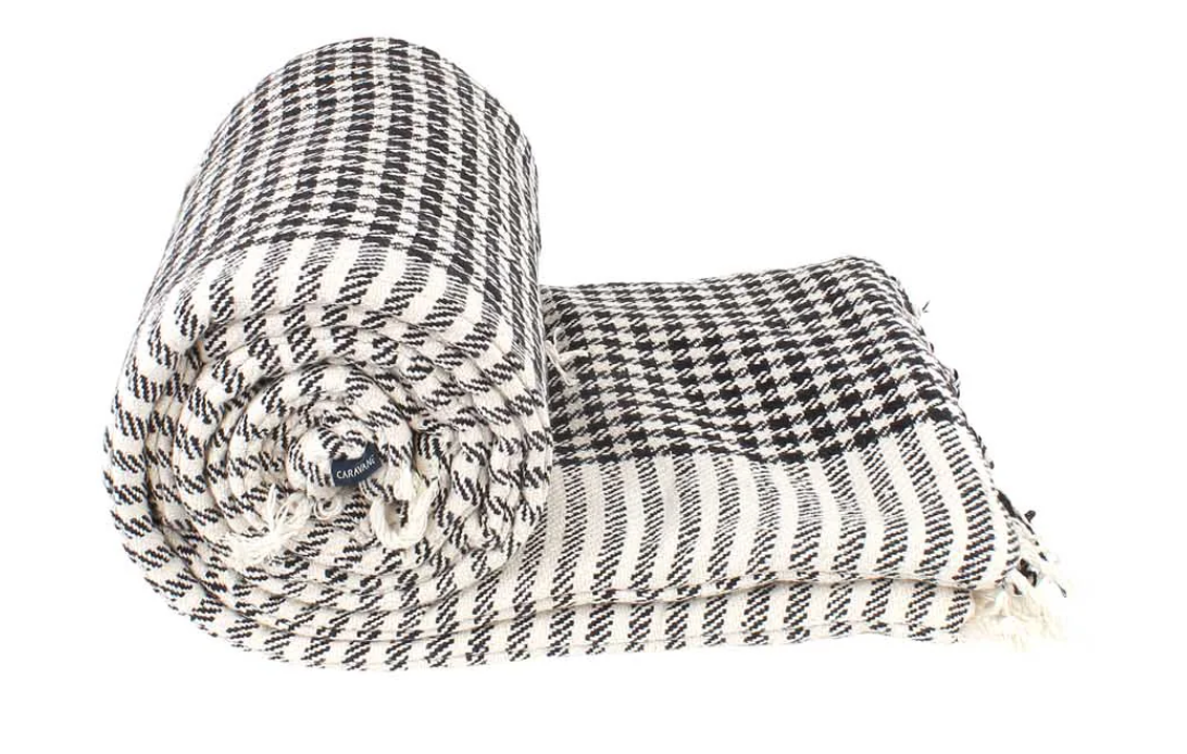 Couvre sofa Caravane - Pied de poule