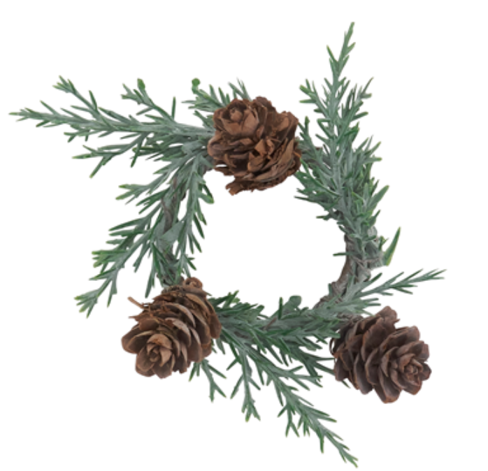 Anneaux de serviette Pommes de pin - Saro Lifestyle