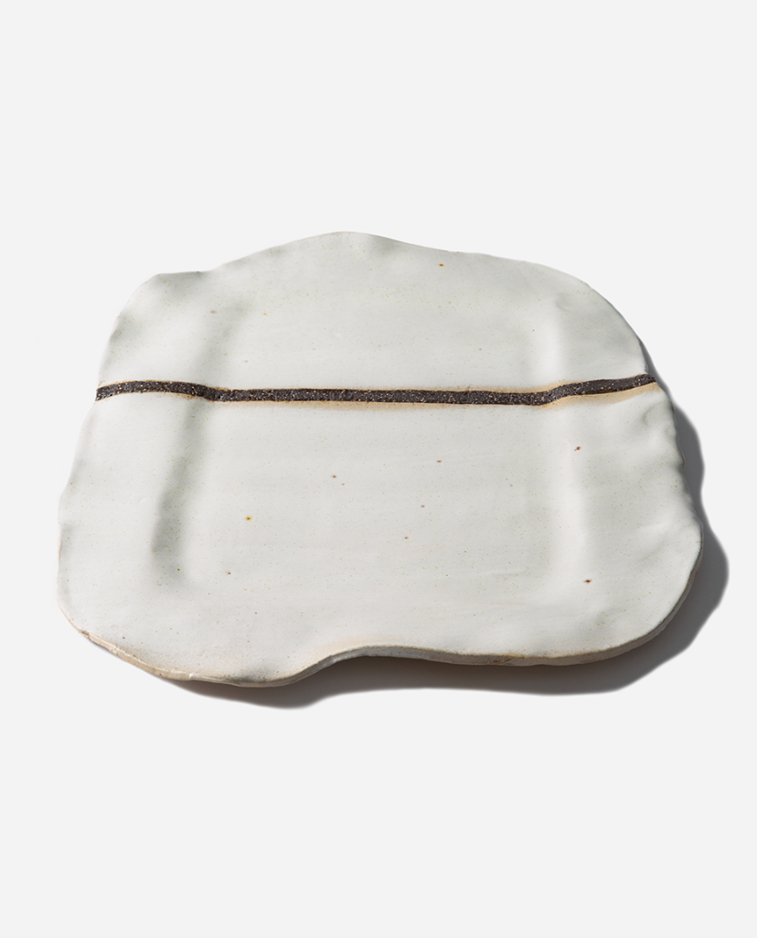Dinner Plate Into The Field Cream - Unikt Antwerp
