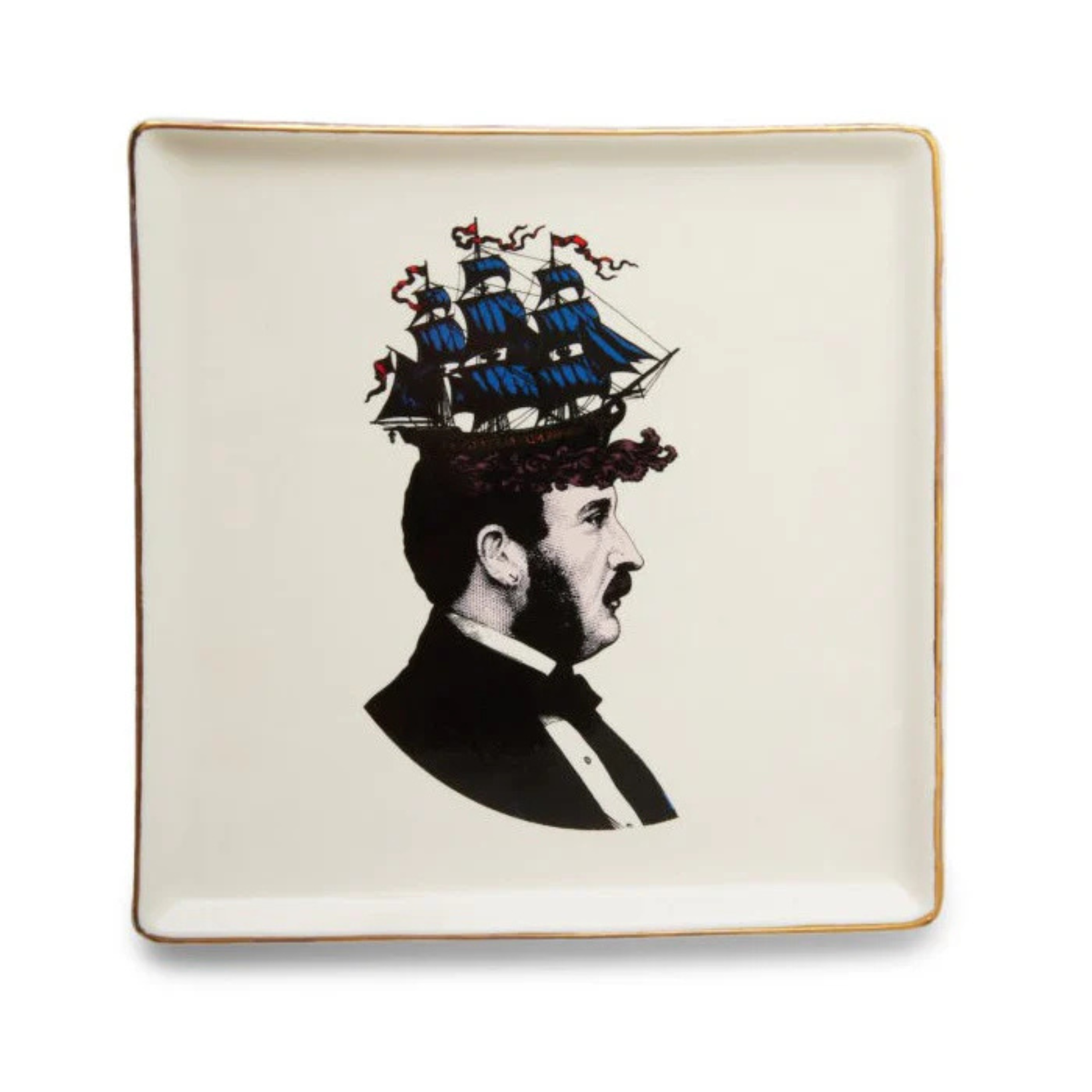 Vide-poche en porcelaine - Gangzaï