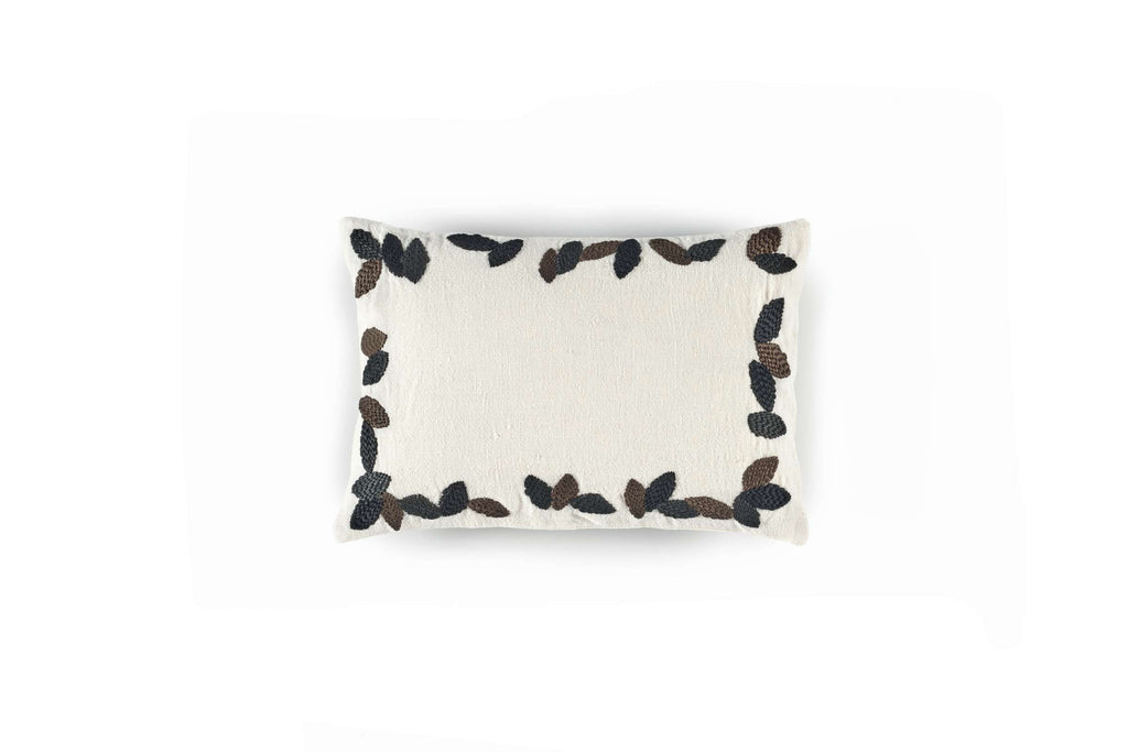 Coussin Élitis Sherwood - Kaki foncé