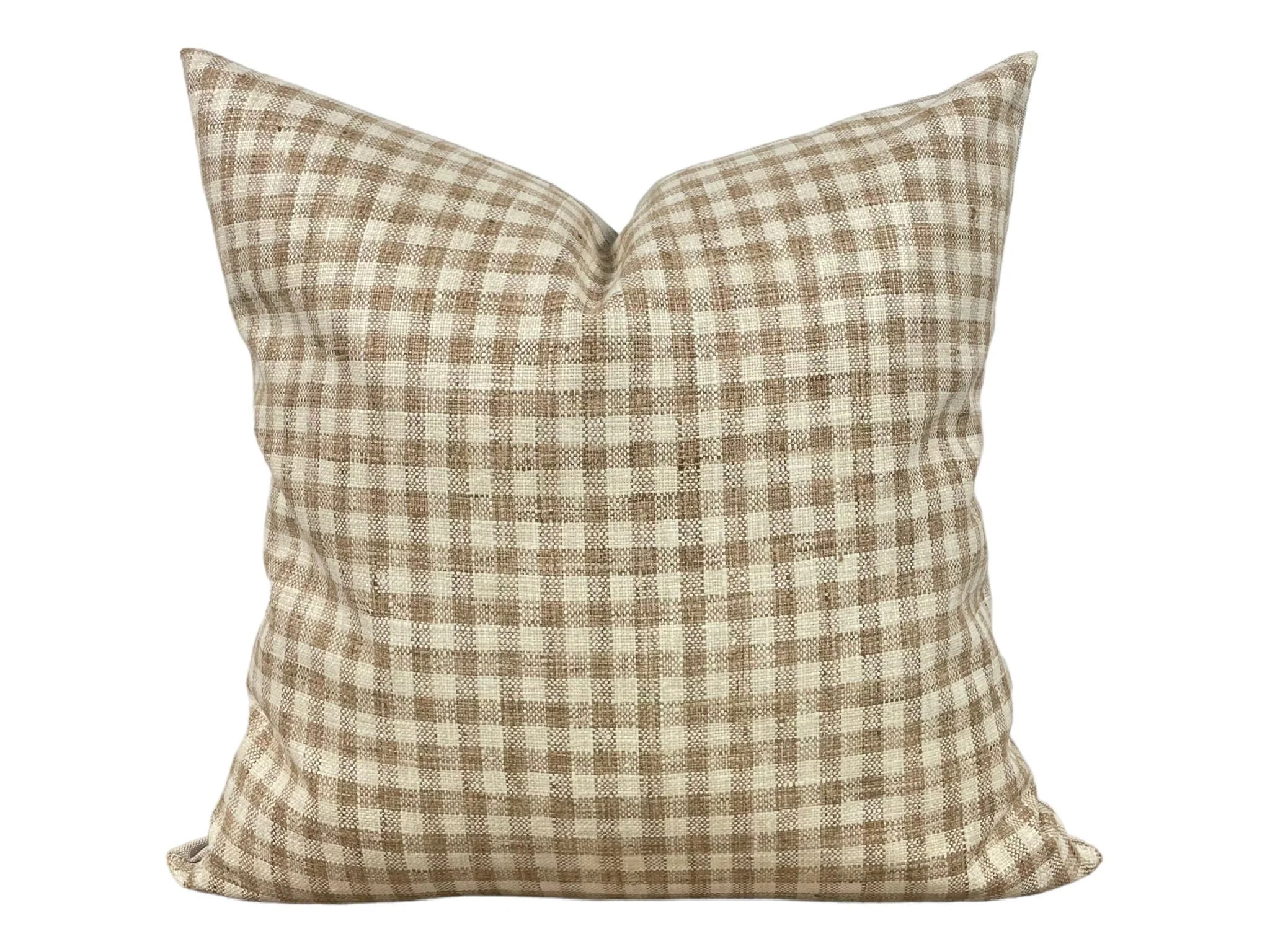 Coussin Campbell Linen + Cloth