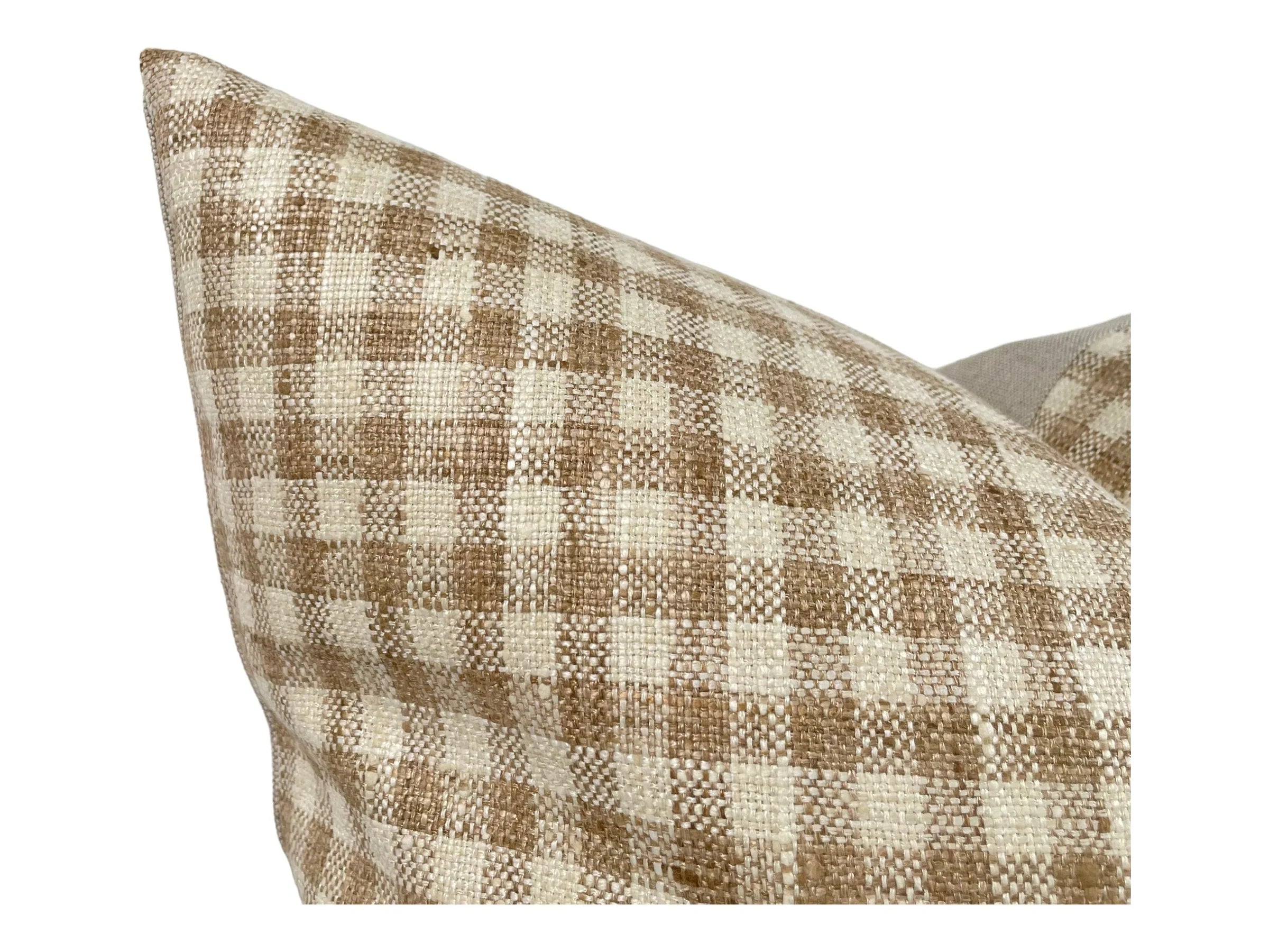 Coussin Campbell Linen + Cloth