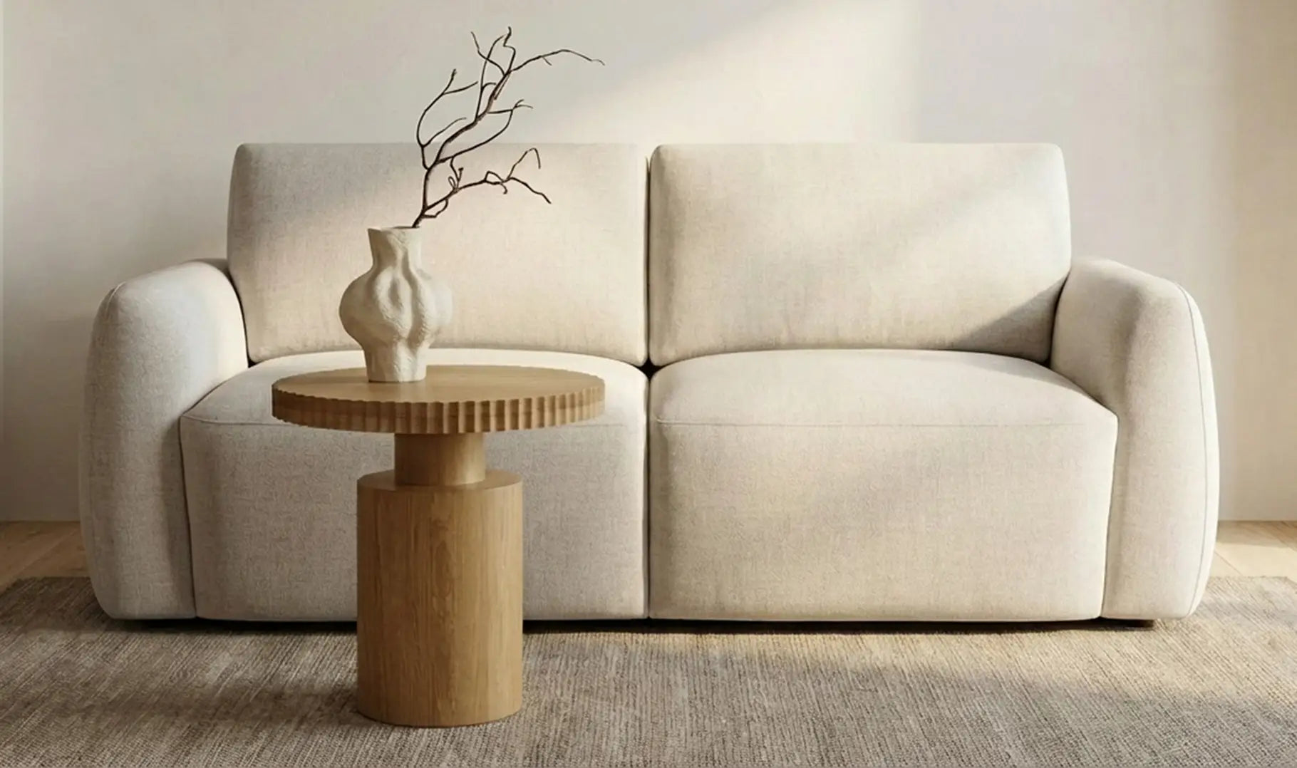 Table d’appoint Leigh marron