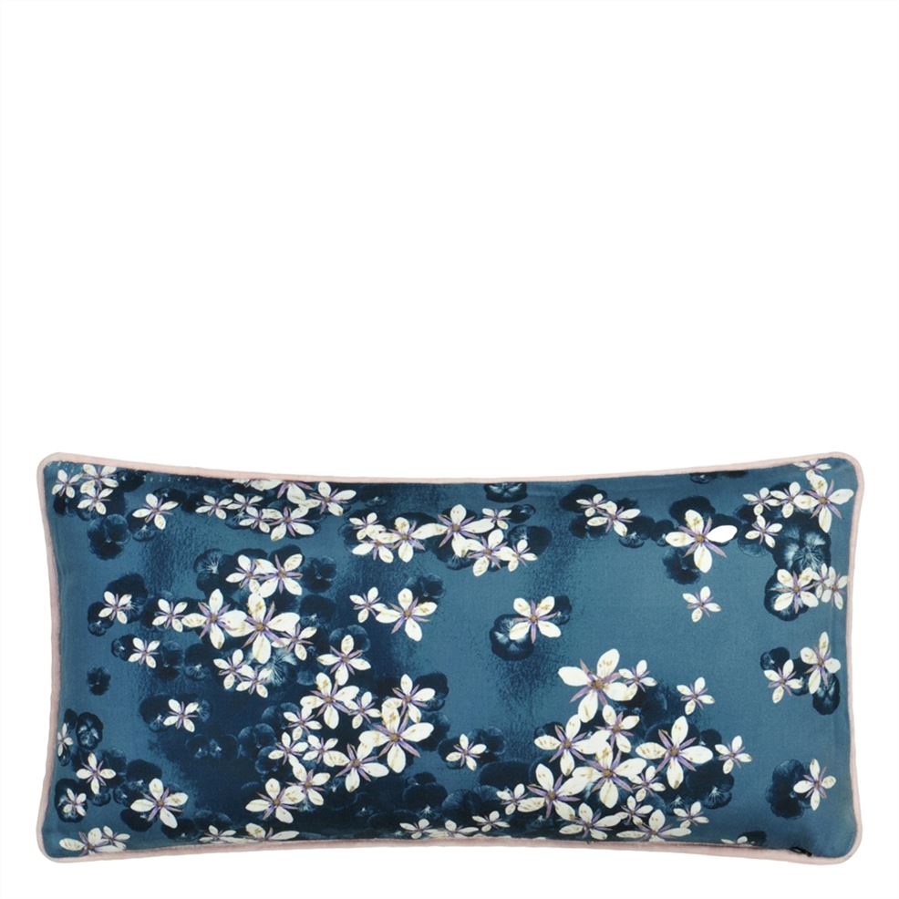 Coussin Christian Lacroix - Cherry! Bleu denim