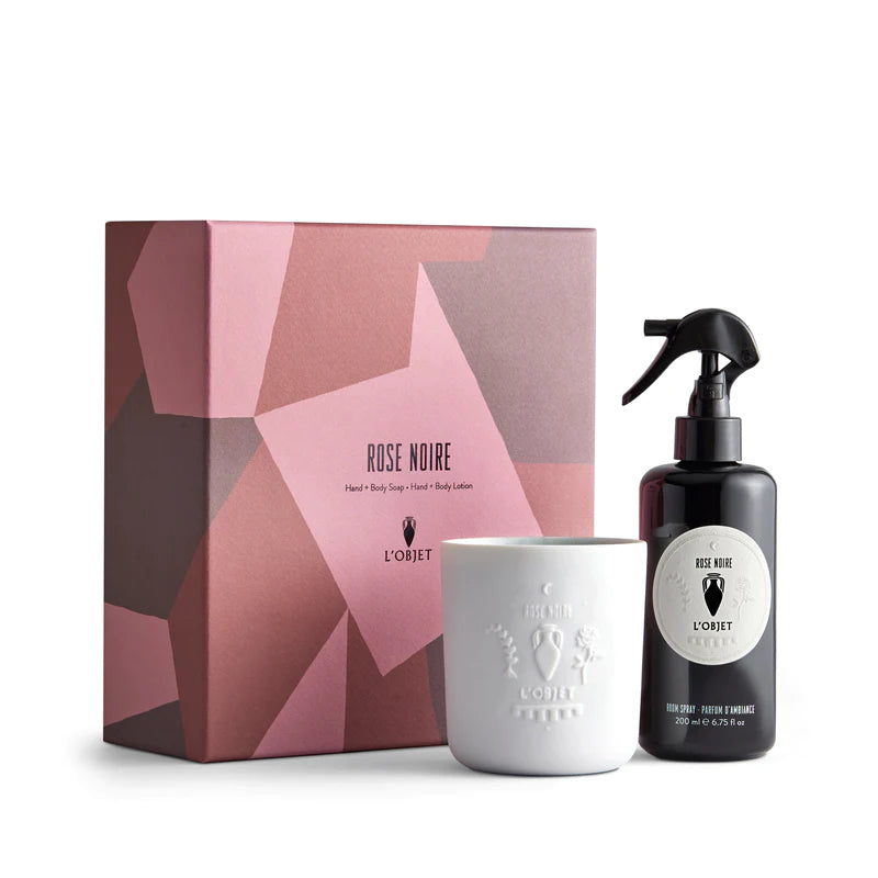 Ensemble cadeau L'Objet - Rose Noire